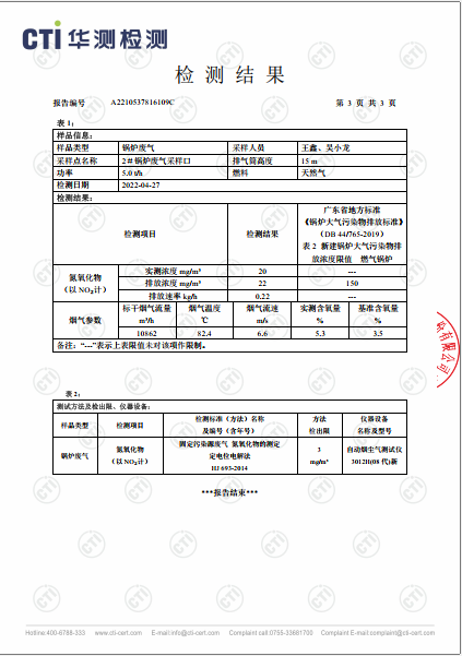 win必赢废气检测汇报-2022-3