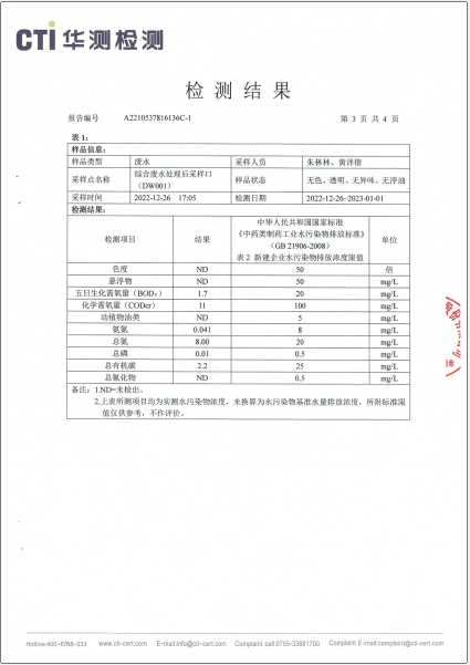 win必赢废水检测汇报-2022-3