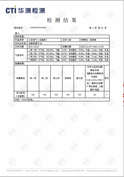 win必赢工业废气（无组织）、工业废气、油烟废气检测汇报-2022-6